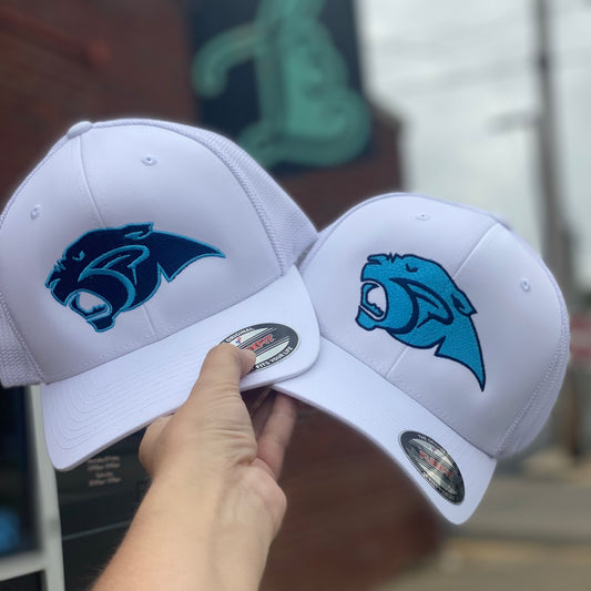 White Panther Hat