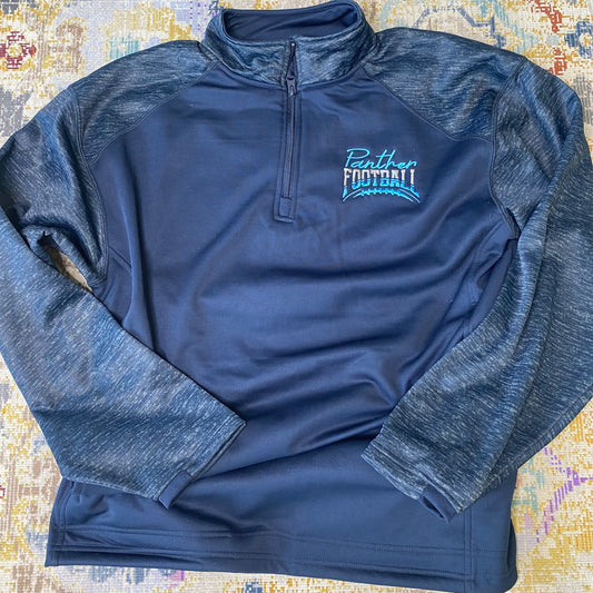 Panther Football Quarter Zip Pullover